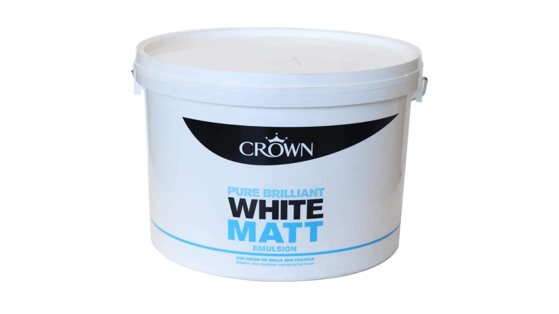 Best pure brilliant white emulsion paint CROWN Emulsion Brilliant White Matt