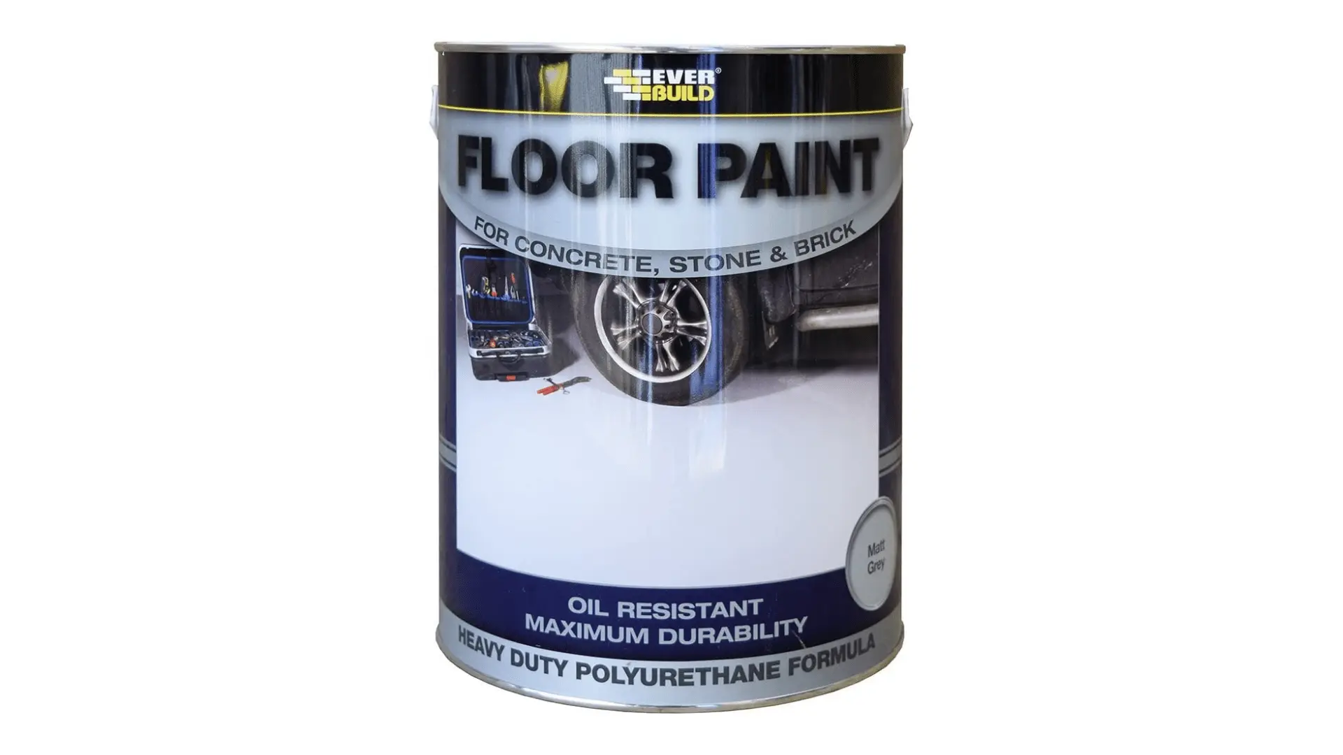 Best resistant corrosion garage floor paint Everbuild polyurethane